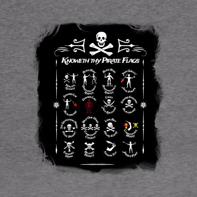 Know thy Pirate Flags of the Caribbean Sea by ReidDesigns